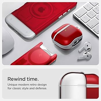 Amazon.com: Spigen Ultra Hybrid Designed for AirPods 4 Case